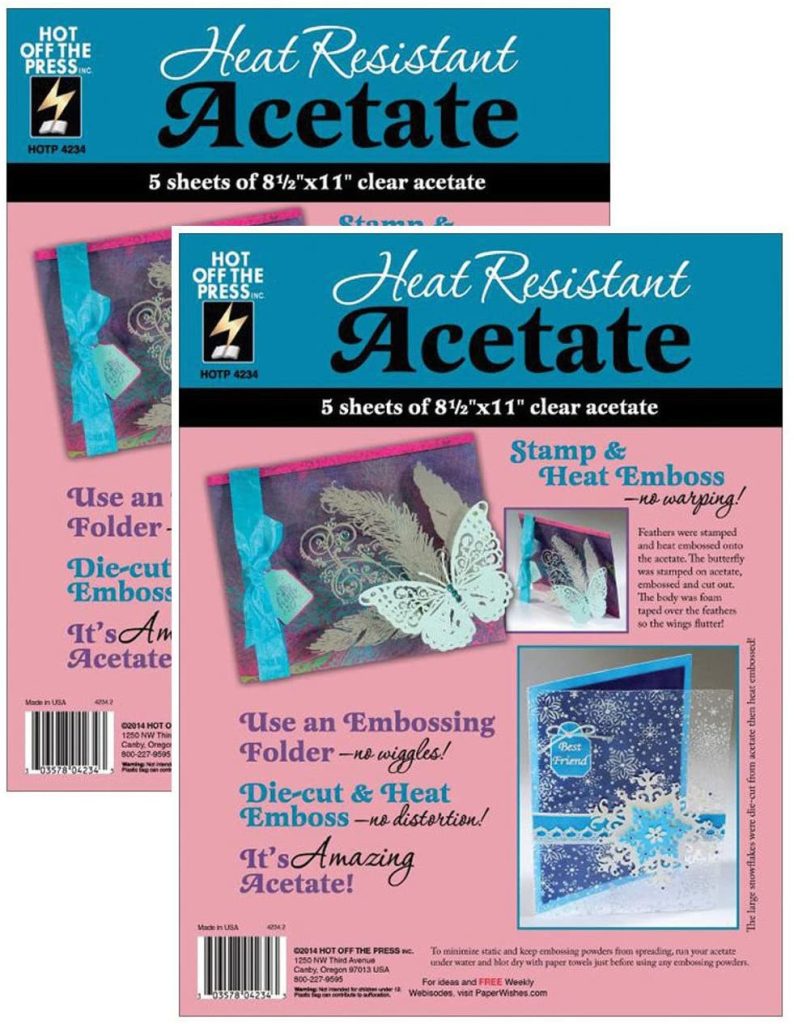 Heat Resistant Acetate