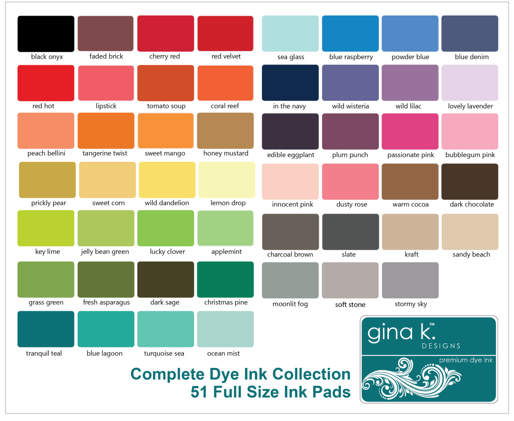 Gina K. Designs Ink Pads