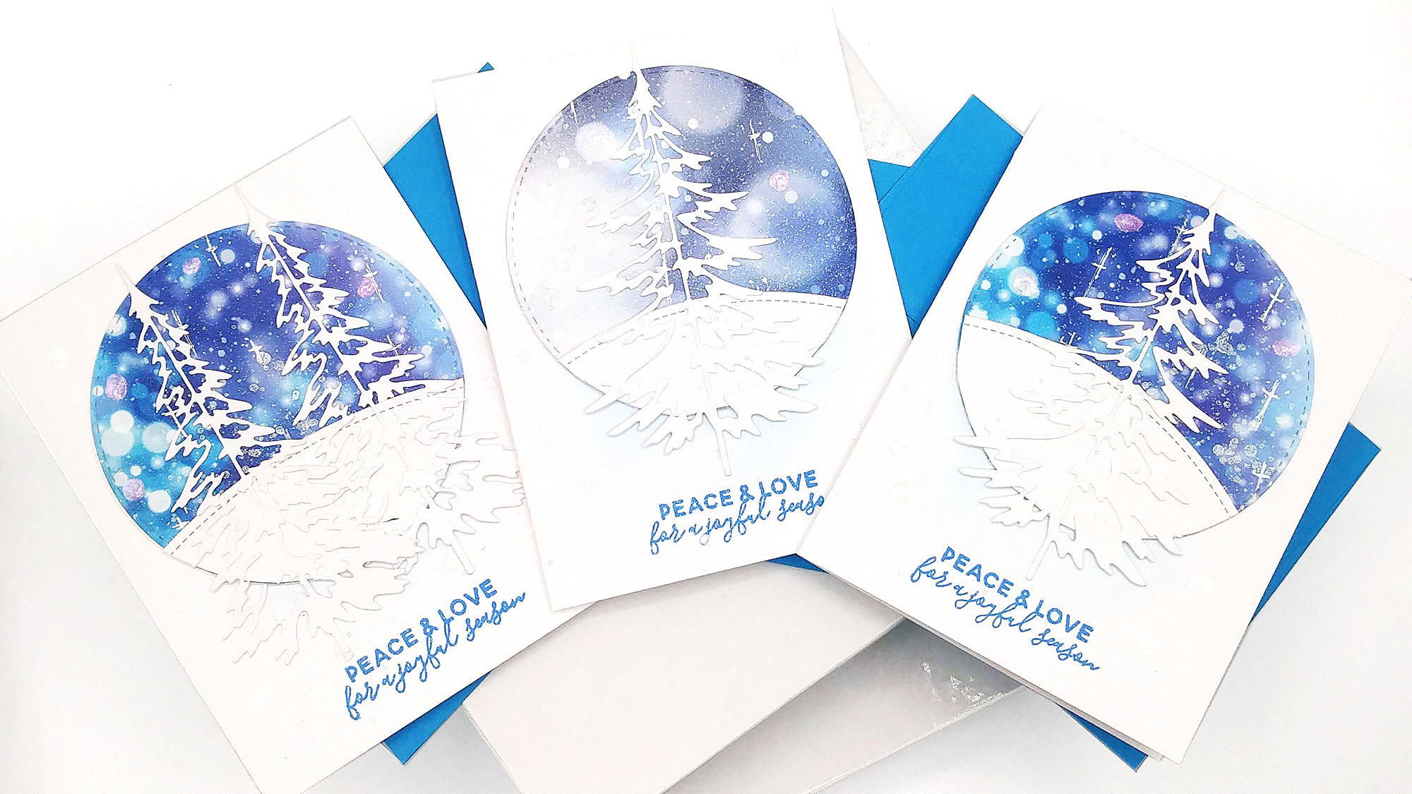Winter Wonderland-Inspiration Scene Cards