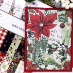 Vintage Rustic Christmas Cards with Simple Stories Papers Collection