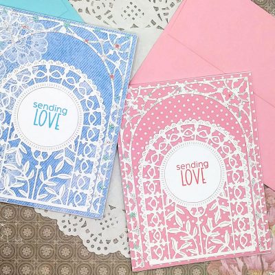 Spellbinders – May 2021 Small Die of the Month Sending Love