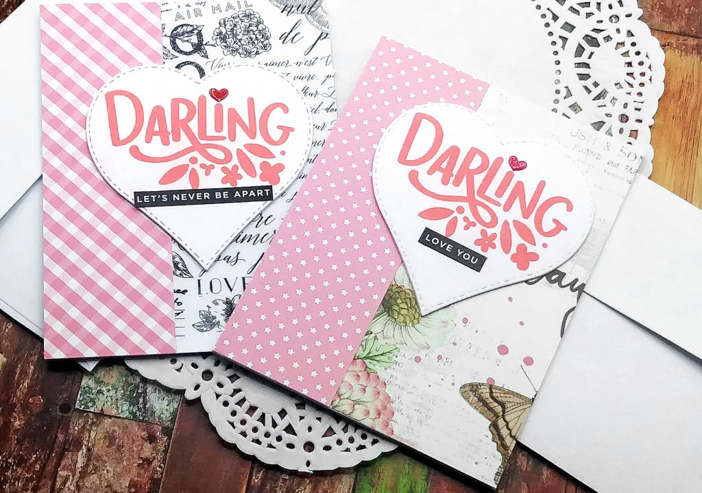 Simple Die Cutting and Pattern Papers from Catherin Pooler Designs