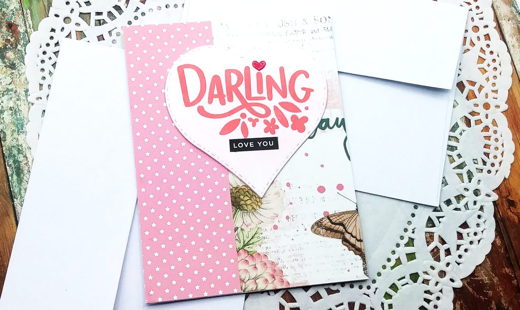 Simple Die Cutting and Pattern Papers from Catherin Pooler Designs