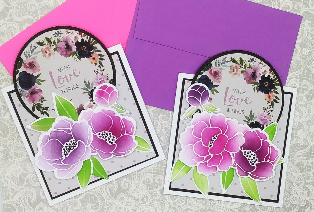 Making More of Gina K.'s "Tent Topper" Cards for Valentine's Day