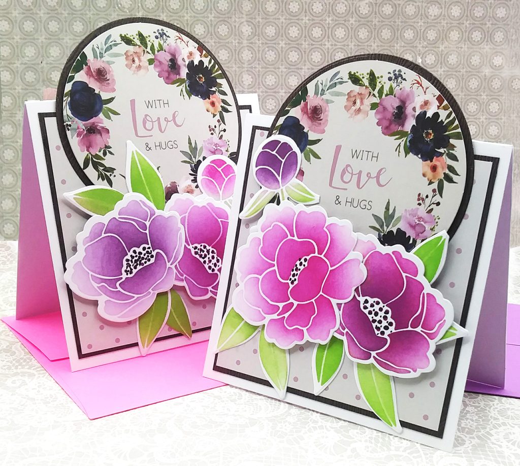 Making More of Gina K.'s "Tent Topper" Cards for Valentine's Day