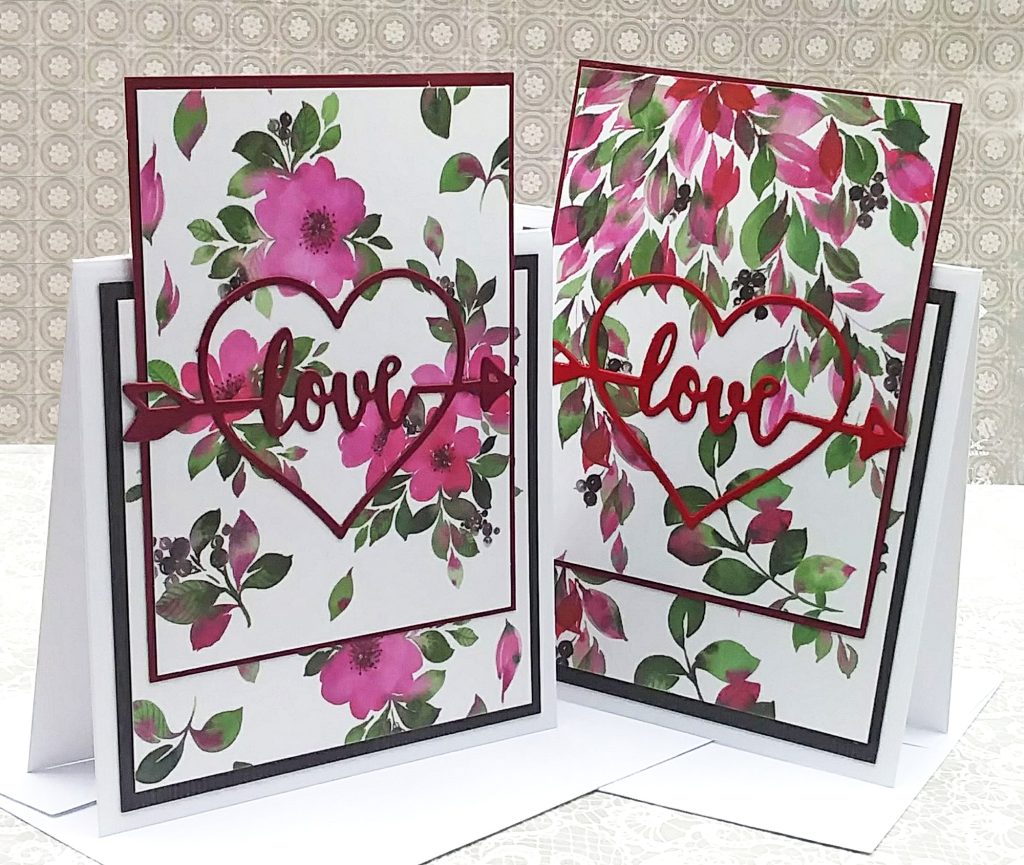 Making More of Gina K.'s "Tent Topper" Cards for Valentine's Day