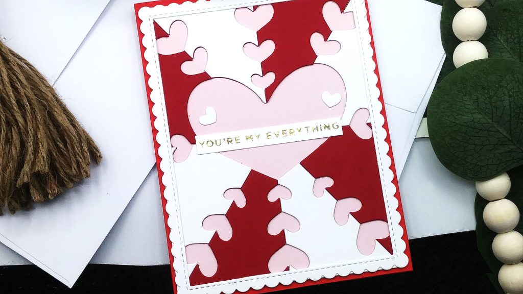 Valentine's Day Cards with Spellbinders January SDOM Kit