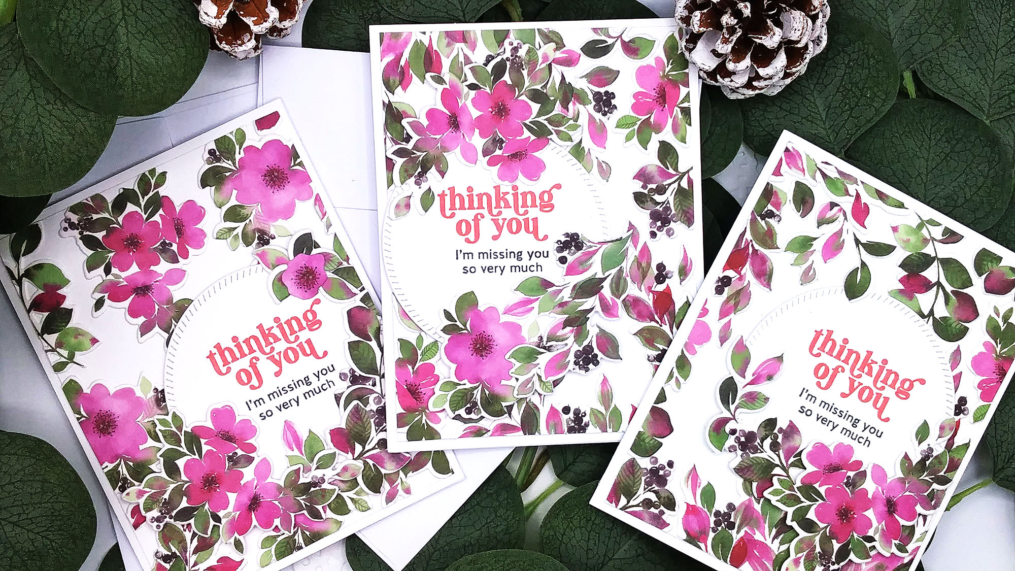 Valentine’s Day Cards with Pinkfresh Studio’s Washi Tape Die Bundles - Part 2