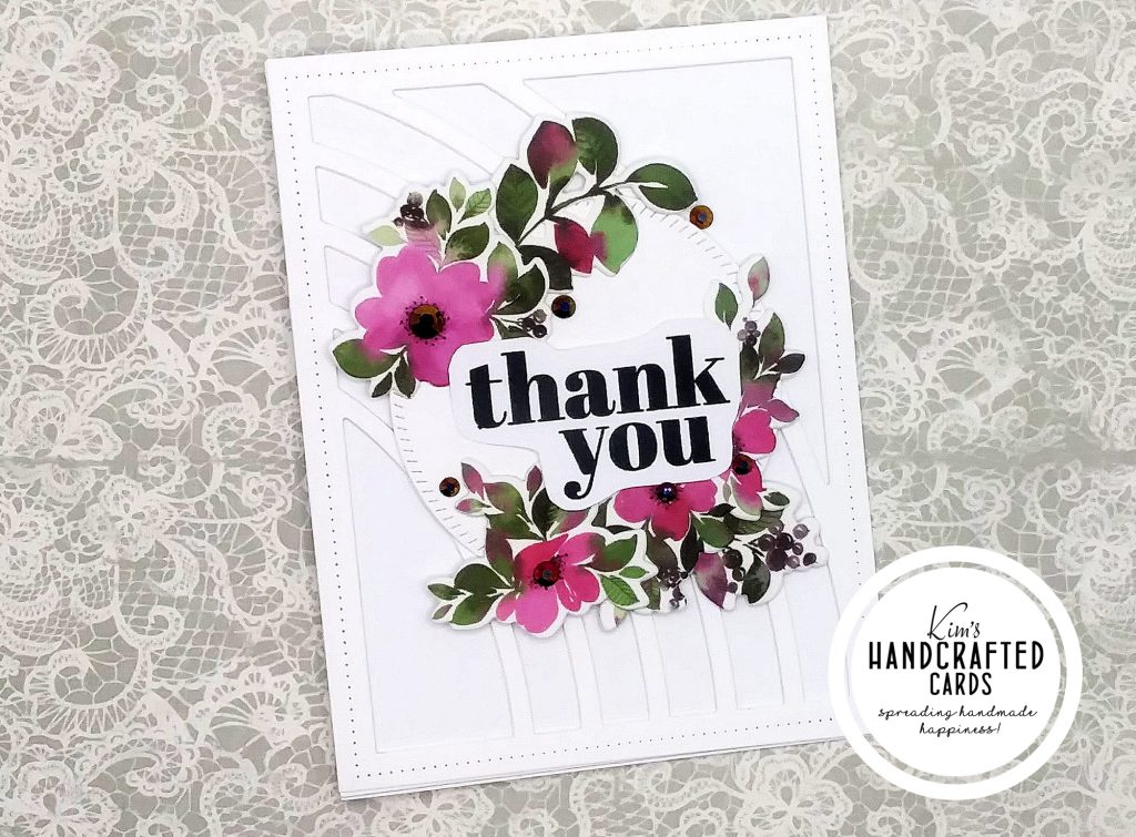 Quick Thank you Cards with Washi Tape & a Cover Die