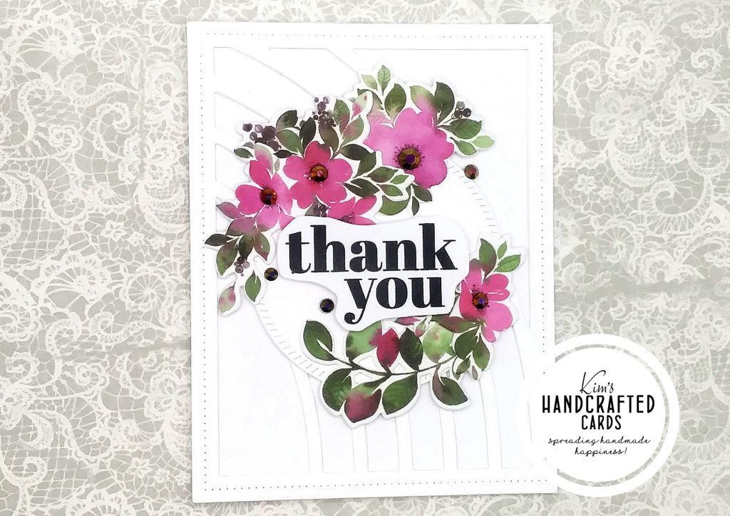 Quick Thank you Cards with Washi Tape & a Cover Die