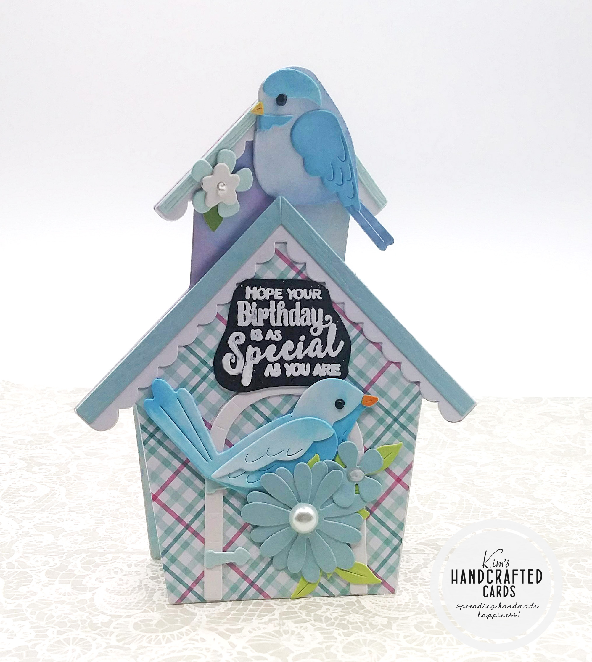 Bird House Shaped Cards