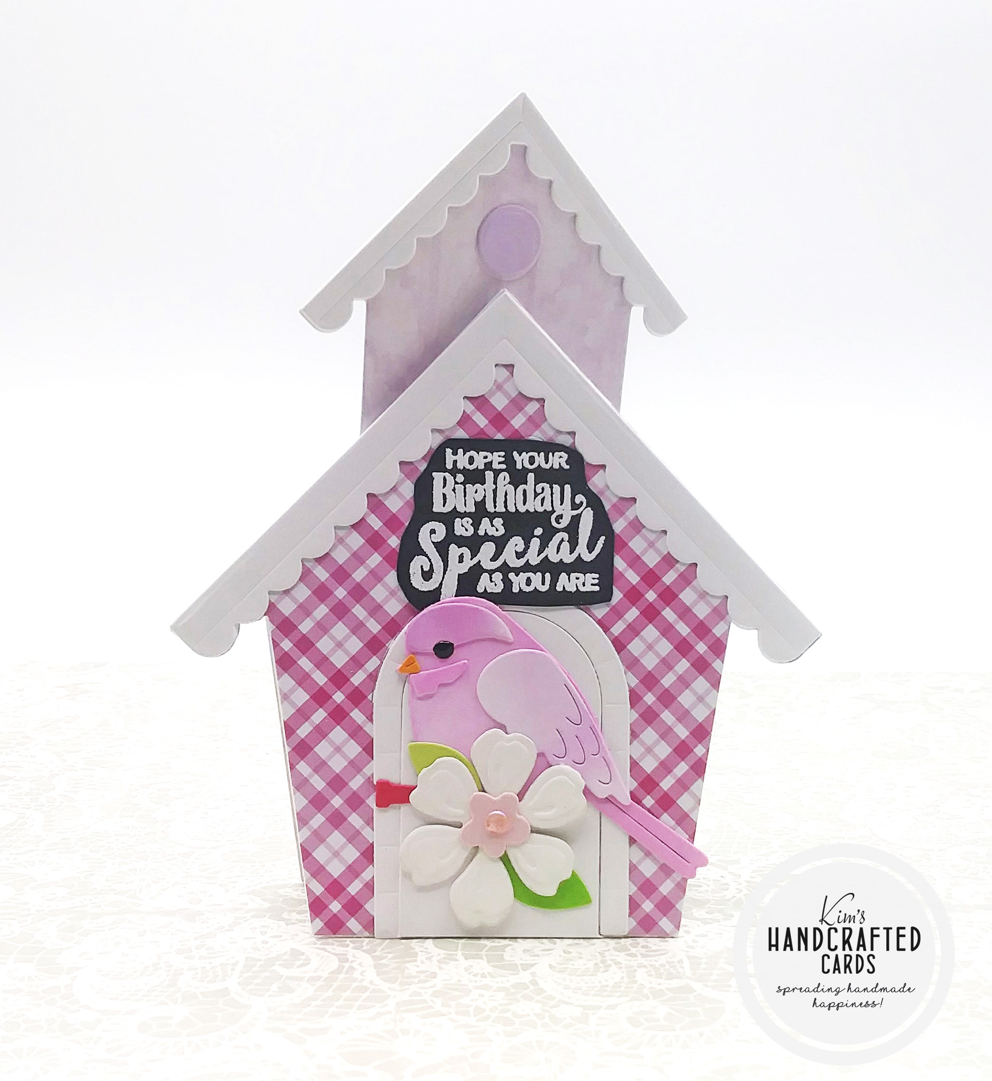 Bird House Shaped Cards