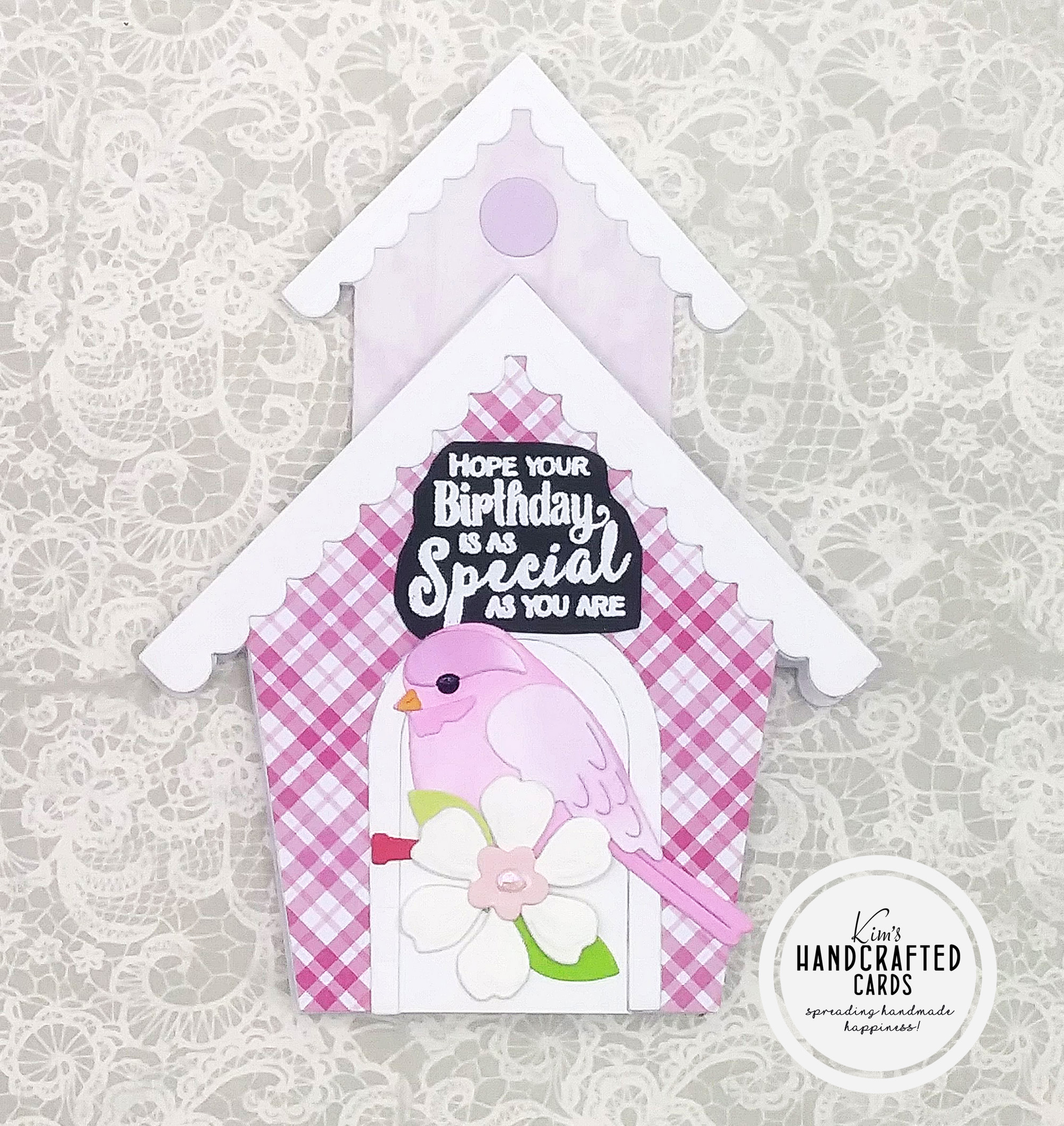 Bird House Shaped Cards