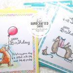 Practicing my Copic Coloring Series - Birthday cards with Colorado Craft Company