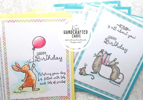 Practicing my Copic Coloring Series –  Birthday cards with Colorado Craft Company