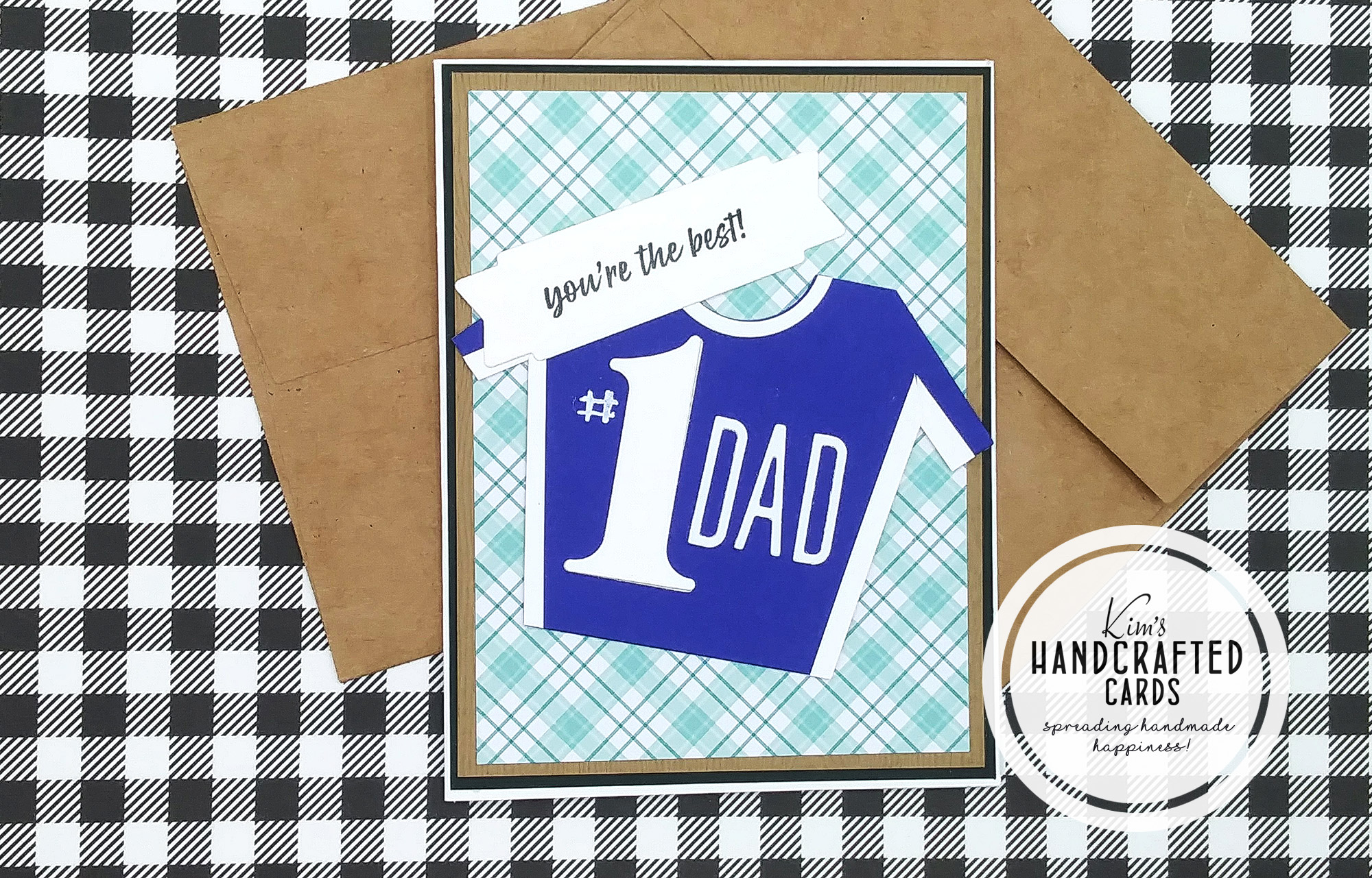 A Creative Accident turned into a Wonder Father's Day Card