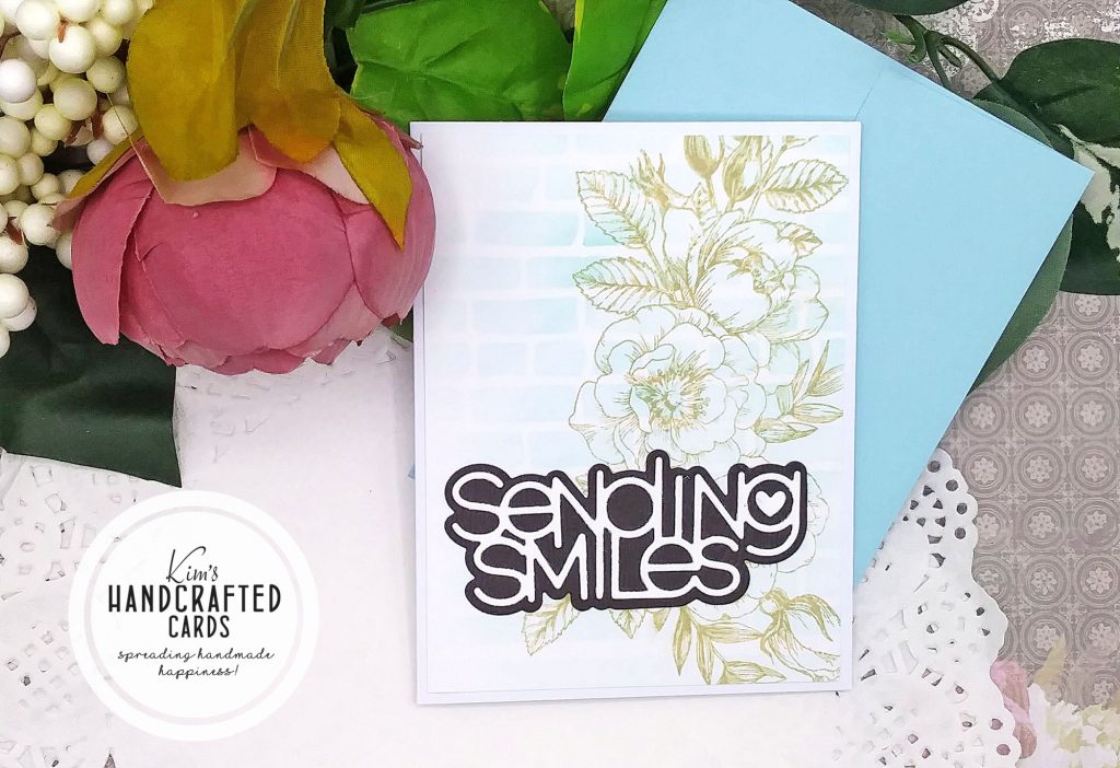 Easy, Quick CAS Cards with Stenciling and Stamping