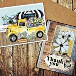 Dollar Tree 3D Stickers for some Farmhouse Style Cards