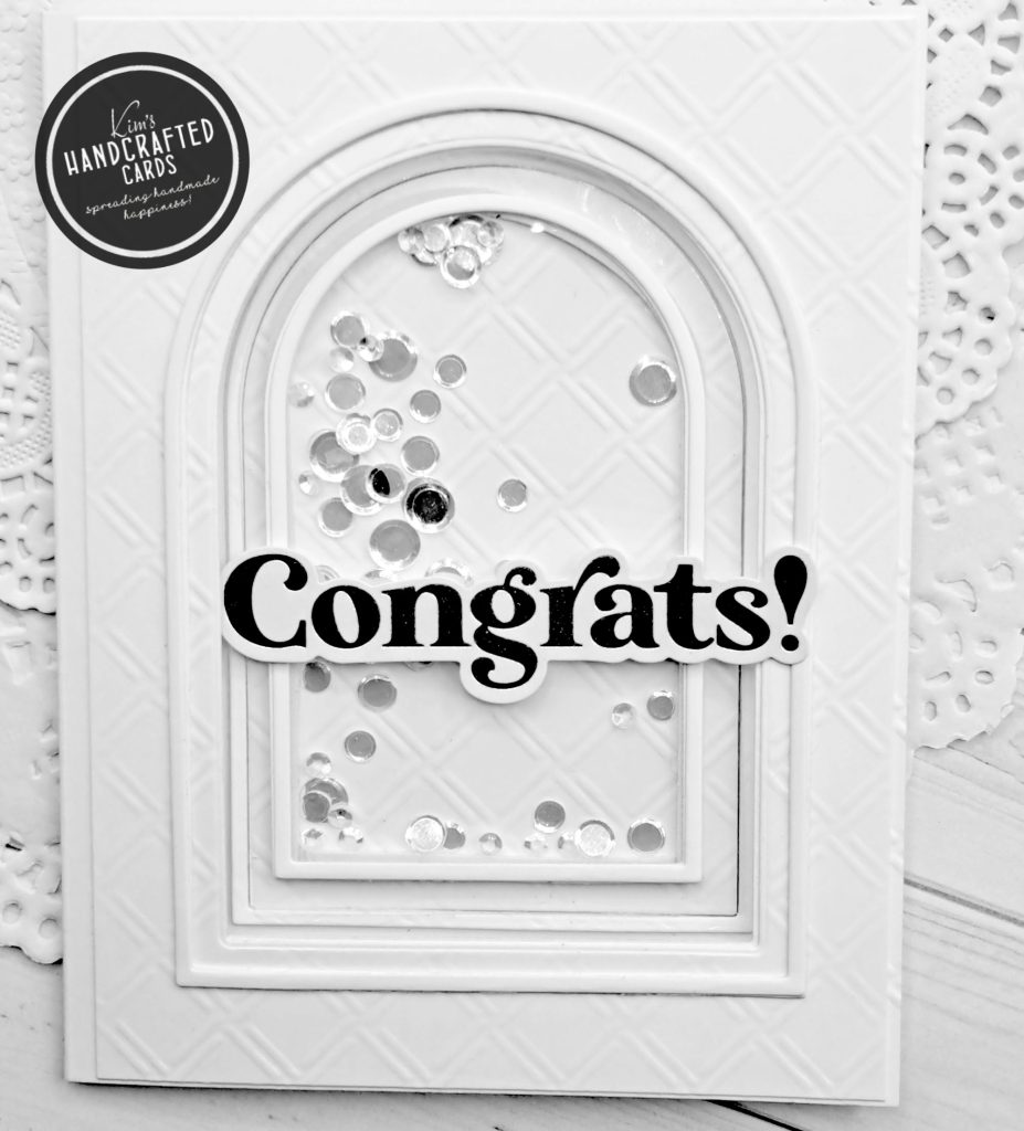 June Monthly Challenge: Shaker Arch Card