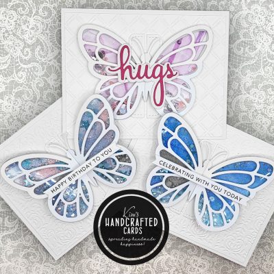 June Monthly Challenge: Shaker Cards with Lawn Fawn’s Pop-Up Butterfly Die Set