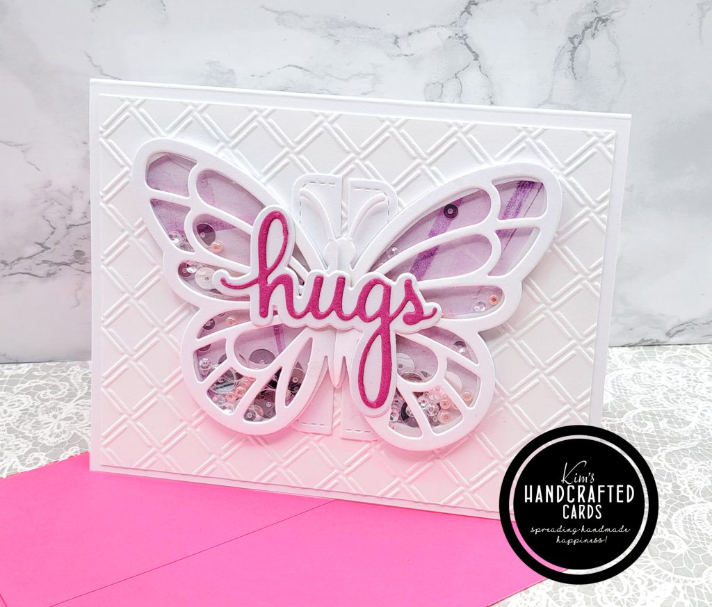 June Monthly Challenge: Shaker Cards with Lawn Fawn's Pop-Up Butterfly Die Set