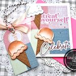 Scrapbook.com "Sweet Scoops" Card & Matching Gift Tag