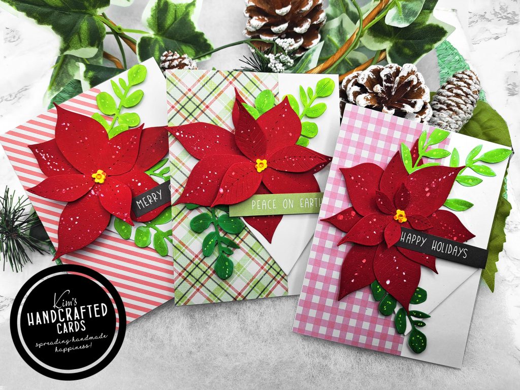 Christmas in July: Poinsettias 3 Designs