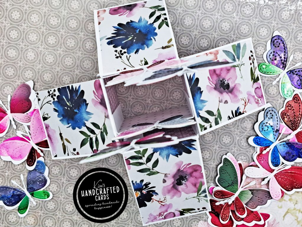Use up those Pattern Papers with a Pop-up Box Card