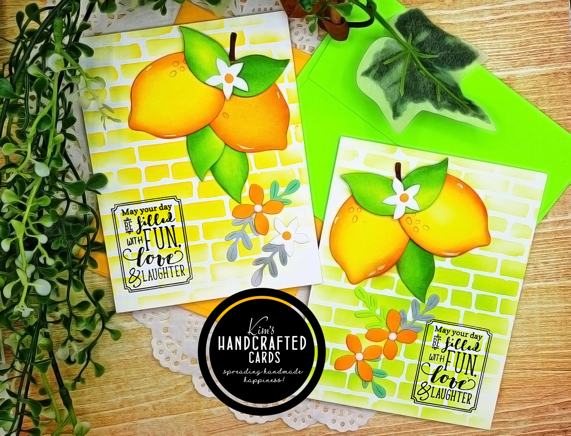 Lemon Zest Cards for Summer Vibes