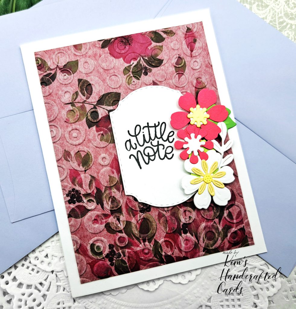 Creating Cards with Washi Tape with Embossing Folders