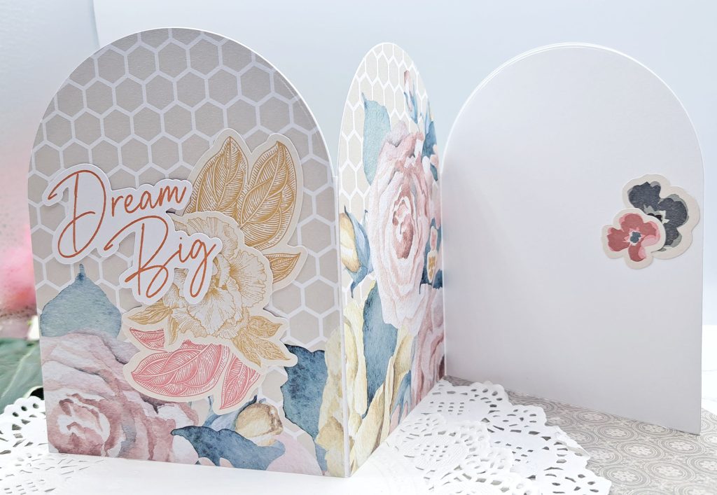 Arch Shaped Cards made in a New Way