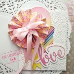 Paper Rosette and a Lot of Dimension for a Card